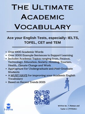 cover image of The Ultimate Academic Vocabulary
